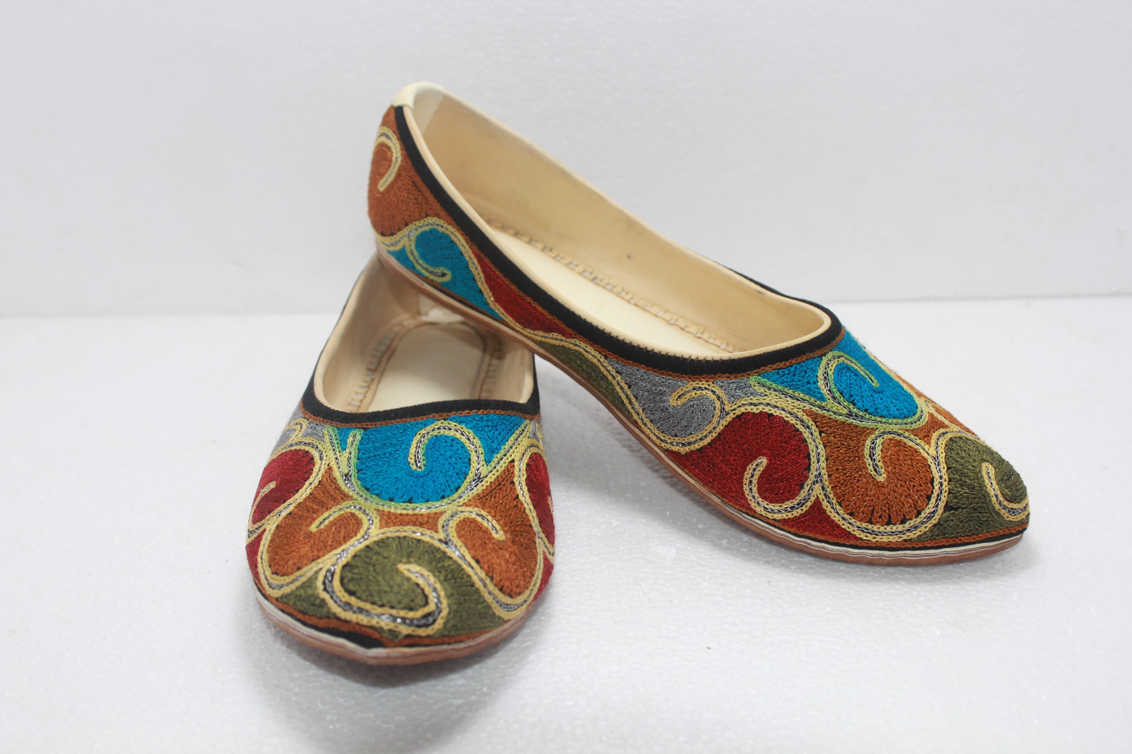 Suede Embroidery Juti
