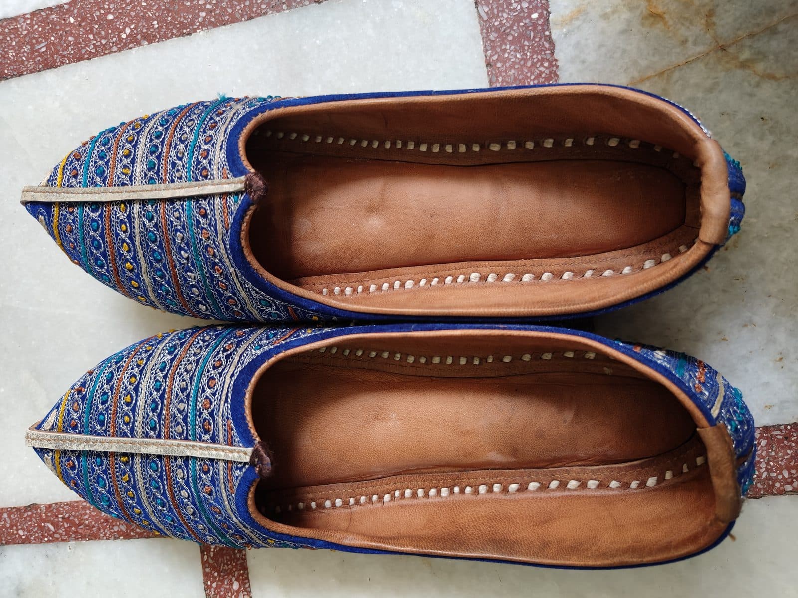 The finished pair, before it leaves the workshop.